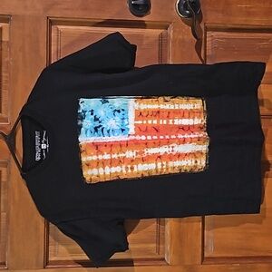 Ocean Current American Flag TShirt